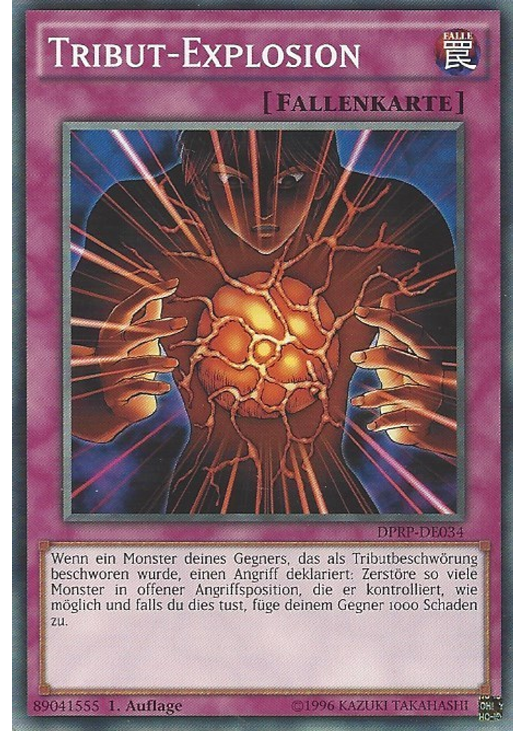 Tribut-Explosion