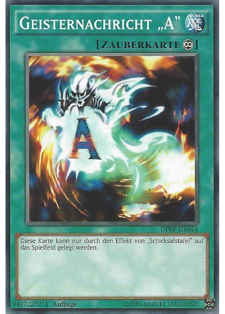 Geisternachricht „A“