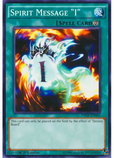 Spirit Message "I"