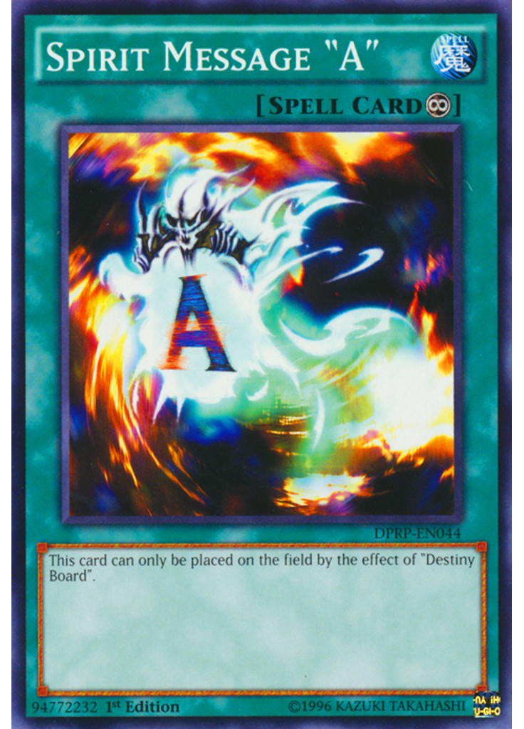 Spirit Message "A"