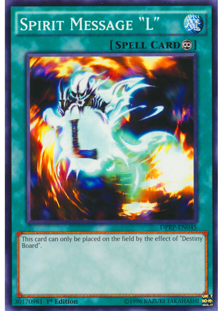 Spirit Message "L"