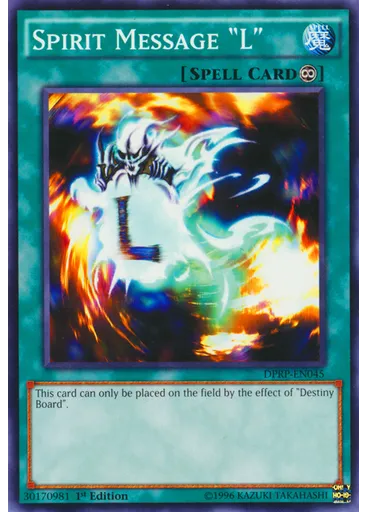 Spirit Message "L"