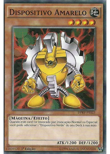 Dispositivo Amarelo — Pacote do Duelista: Rivais do Faraó
