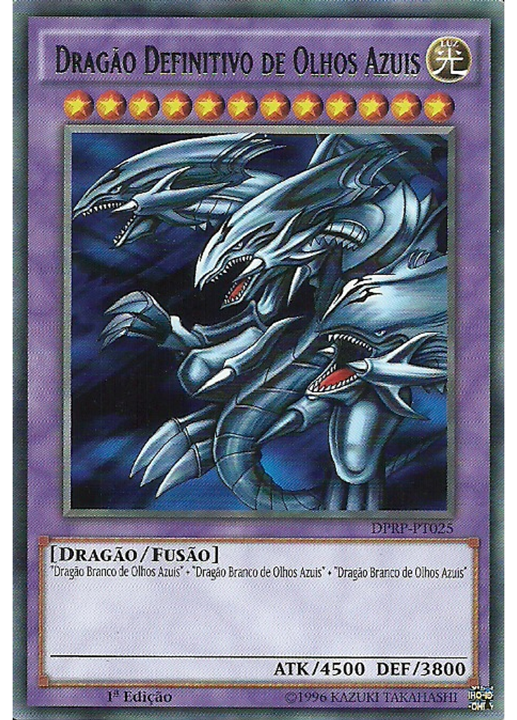 Dragão Definitivo de Olhos Azuis