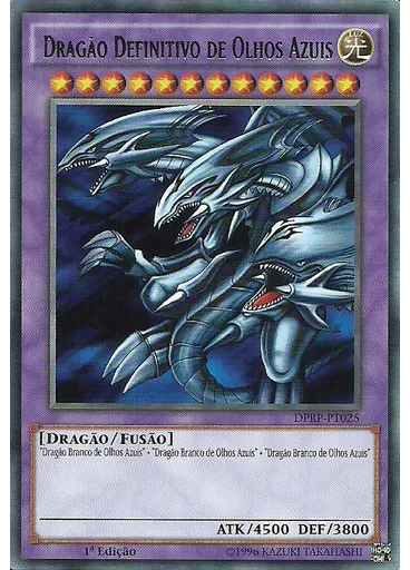 Dragão Definitivo de Olhos Azuis