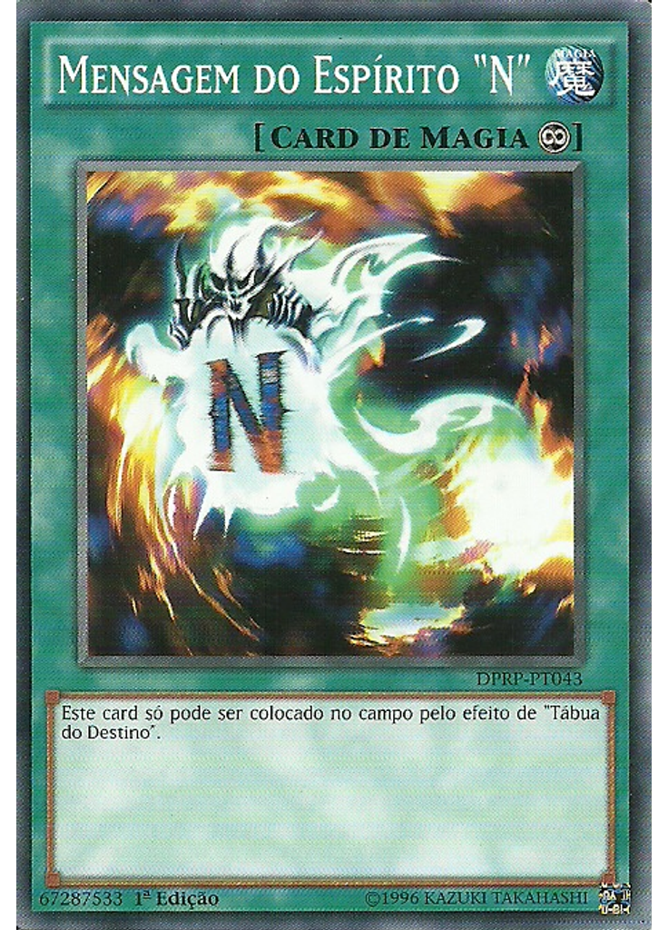 Mensagem do Espírito "N"