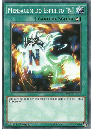 Mensagem do Espírito "N"
