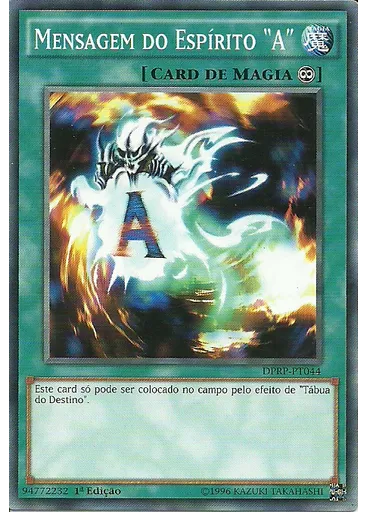 Mensagem do Espírito "A"