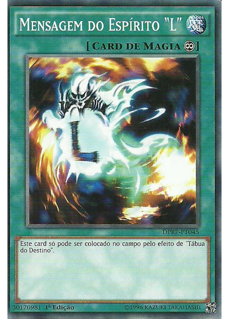 Mensagem do Espírito "L"