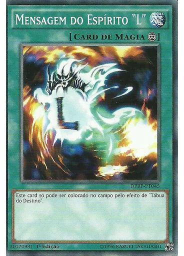 Mensagem do Espírito "L"