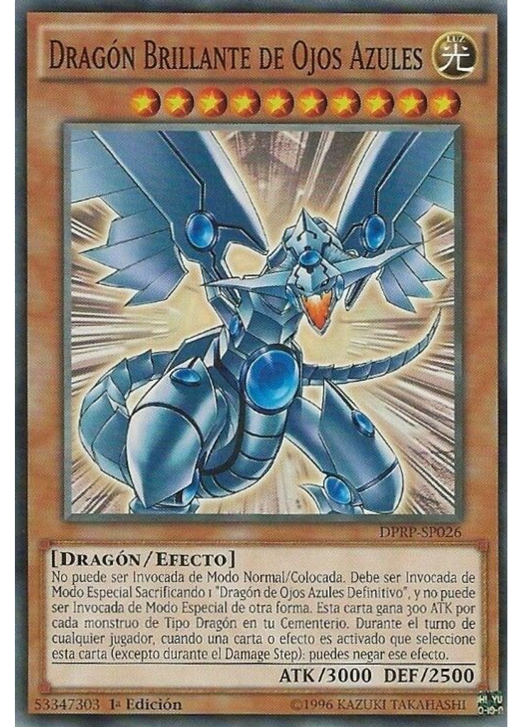 Dragón Brillante de Ojos Azules