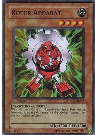 Roter Apparat — Duelist Pack: Yugi