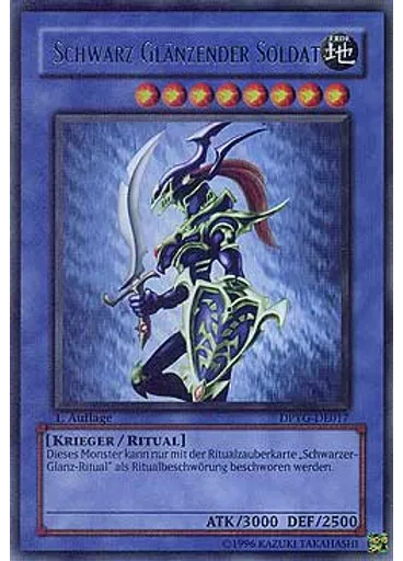 Schwarz Glänzender Soldat — Duelist Pack: Yugi