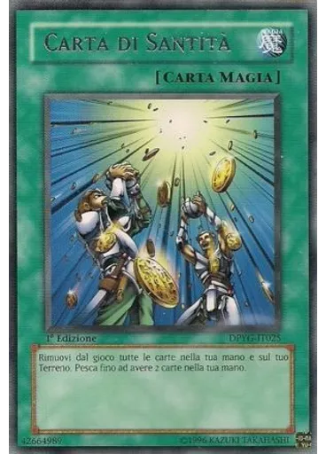 Carta di Santità — Duelist Pack: Yugi