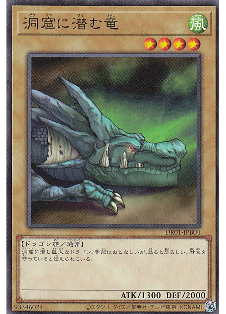 洞窟に潜む竜