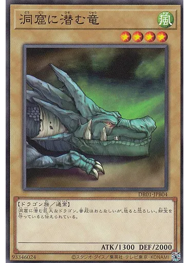 洞窟に潜む竜