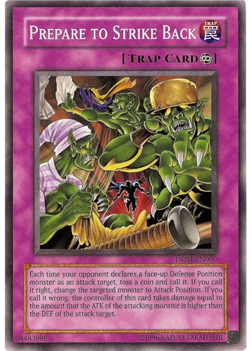Prepare to Strike Back