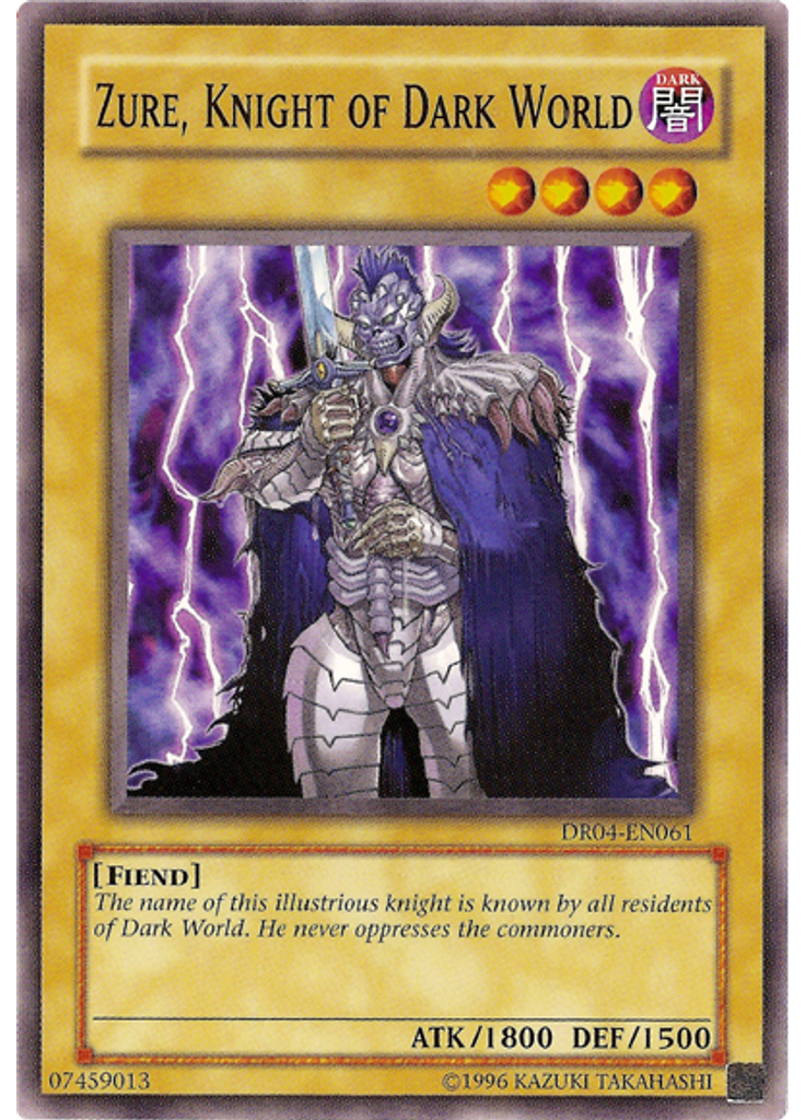 Zure, Knight of Dark World