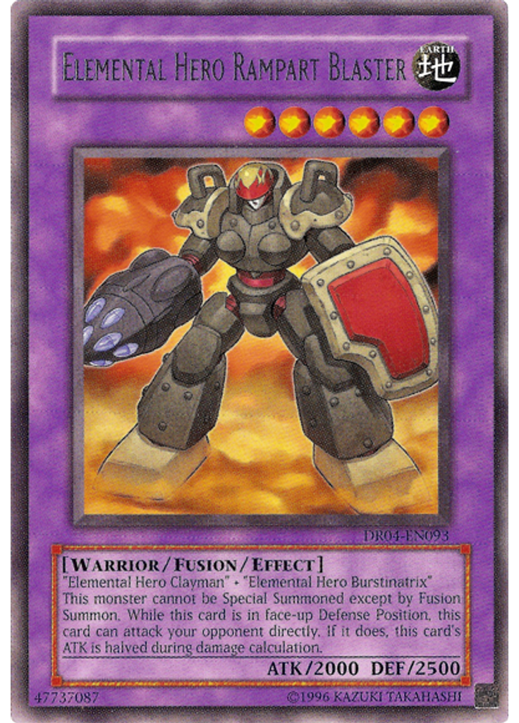 Elemental HERO Rampart Blaster