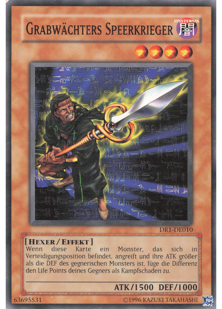 Grabwächters Speerkrieger