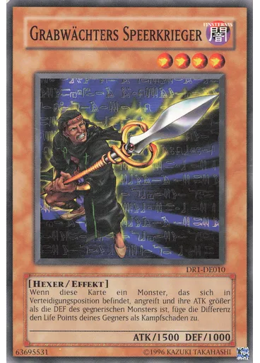 Grabwächters Speerkrieger