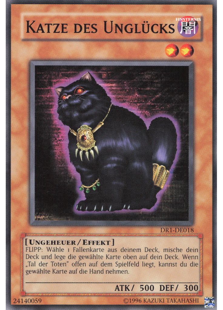 Katze des Unglücks