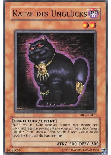 Katze des Unglücks