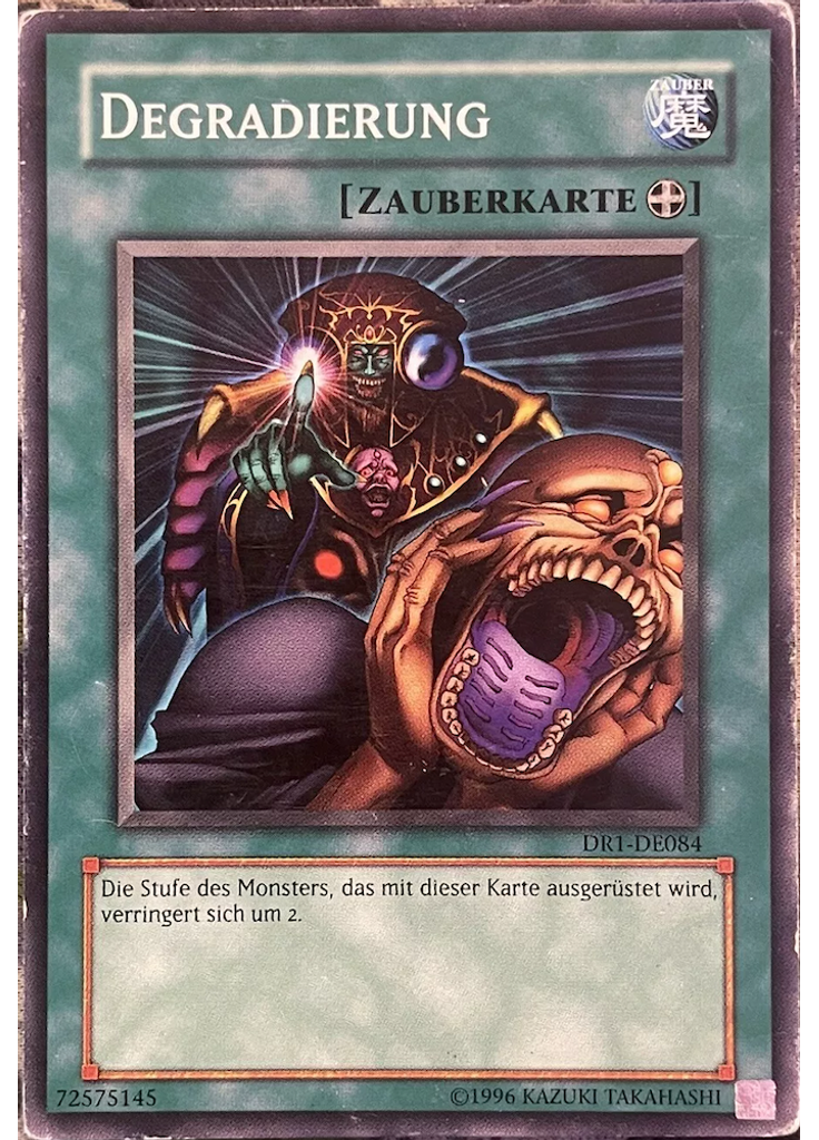 Degradierung