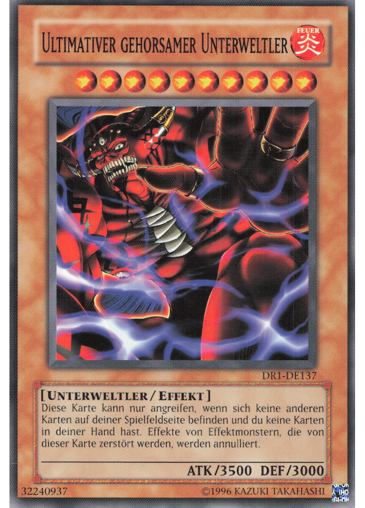 Ultimativer gehorsamer Unterweltler