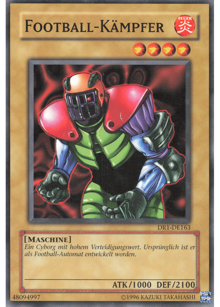 Football-Kämpfer