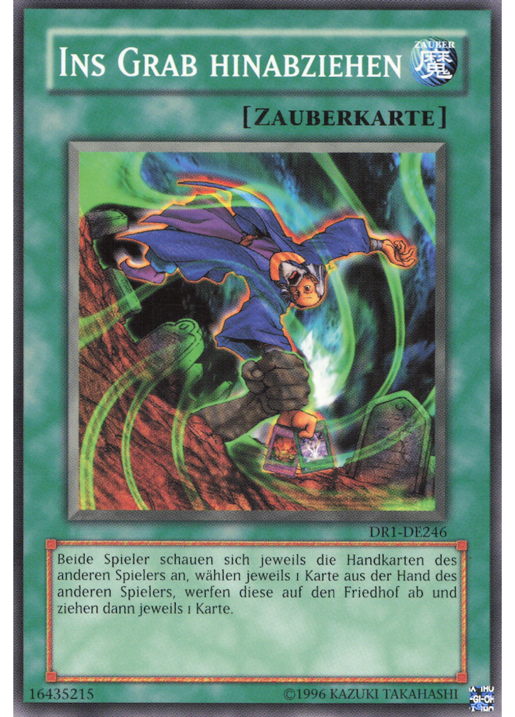 Ins Grab hinabziehen