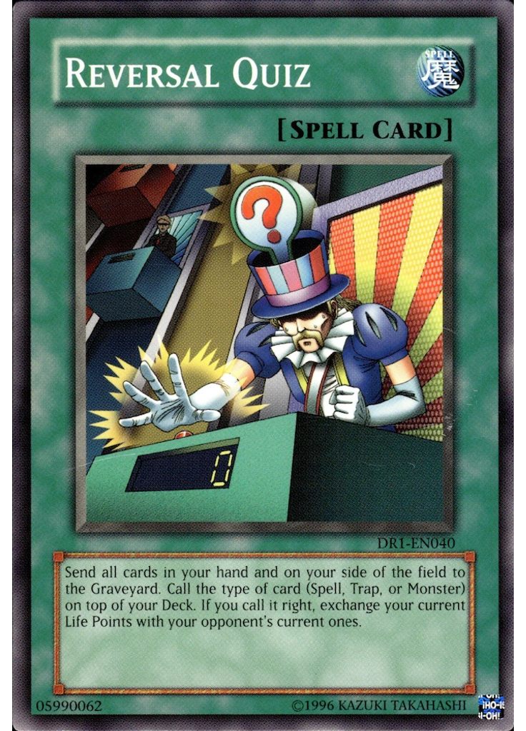 Reversal Quiz