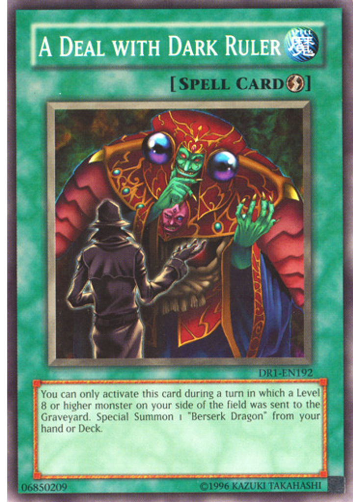 A Deal with Dark Ruler