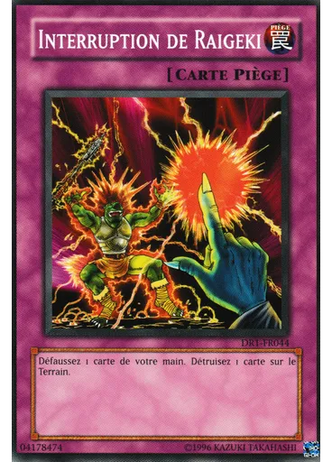 Interruption de Raigeki