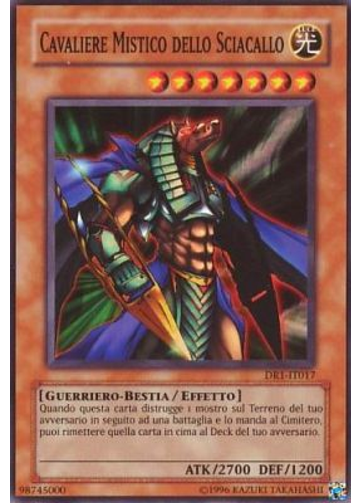 Cavaliere Mistico dello Sciacallo
