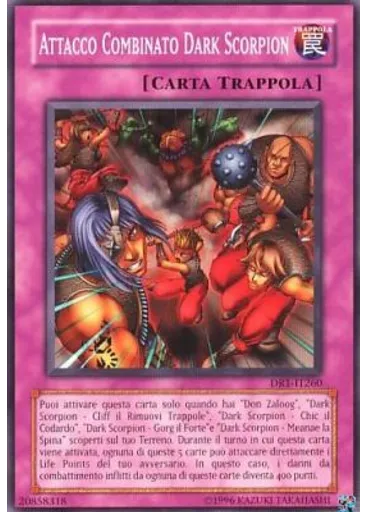 Attacco Combinato Dark Scorpion