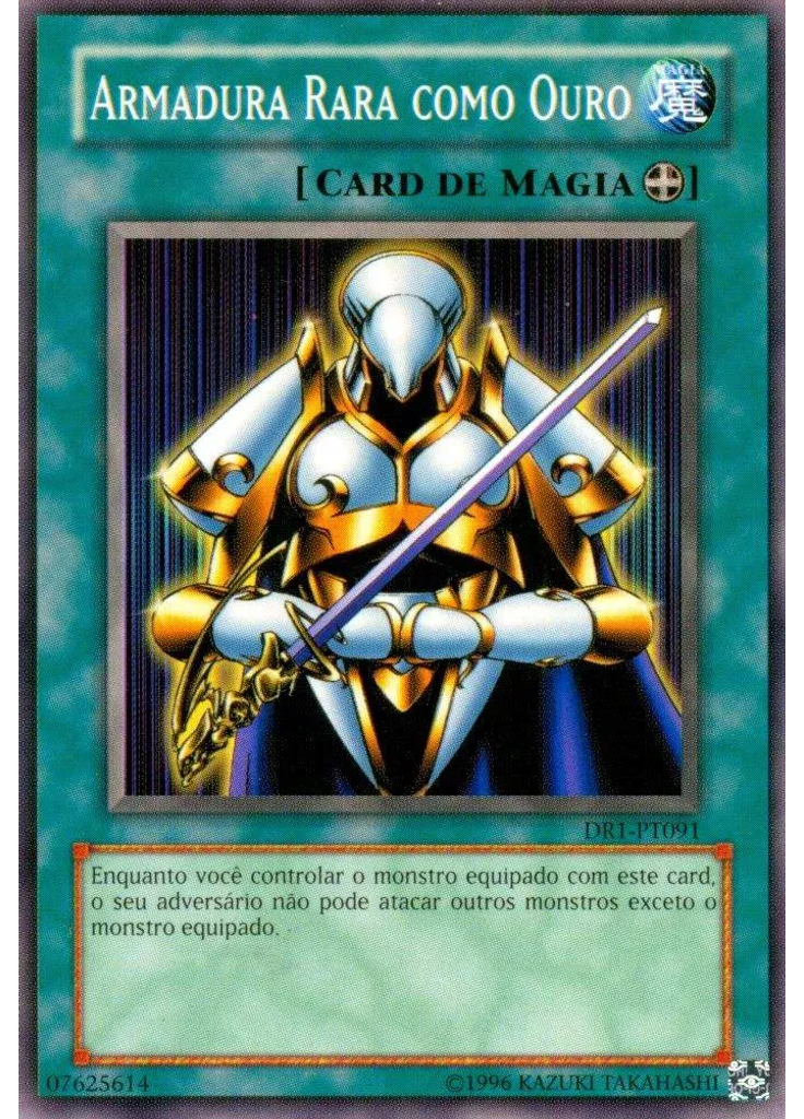 Armadura Rara como Ouro