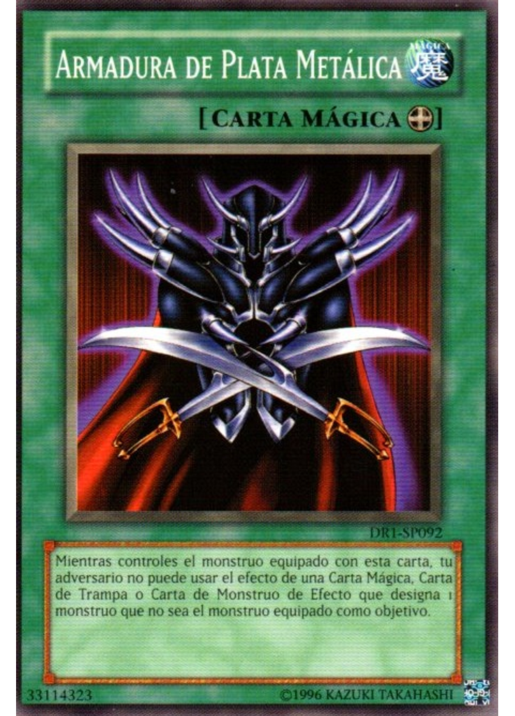 Armadura de Plata Metálica