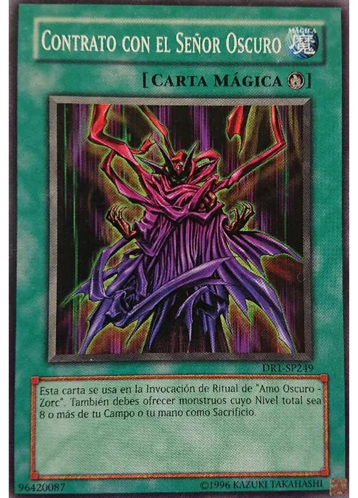 Contrato con el Señor Oscuro