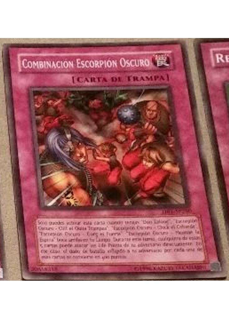 Combinación Escorpión Oscuro