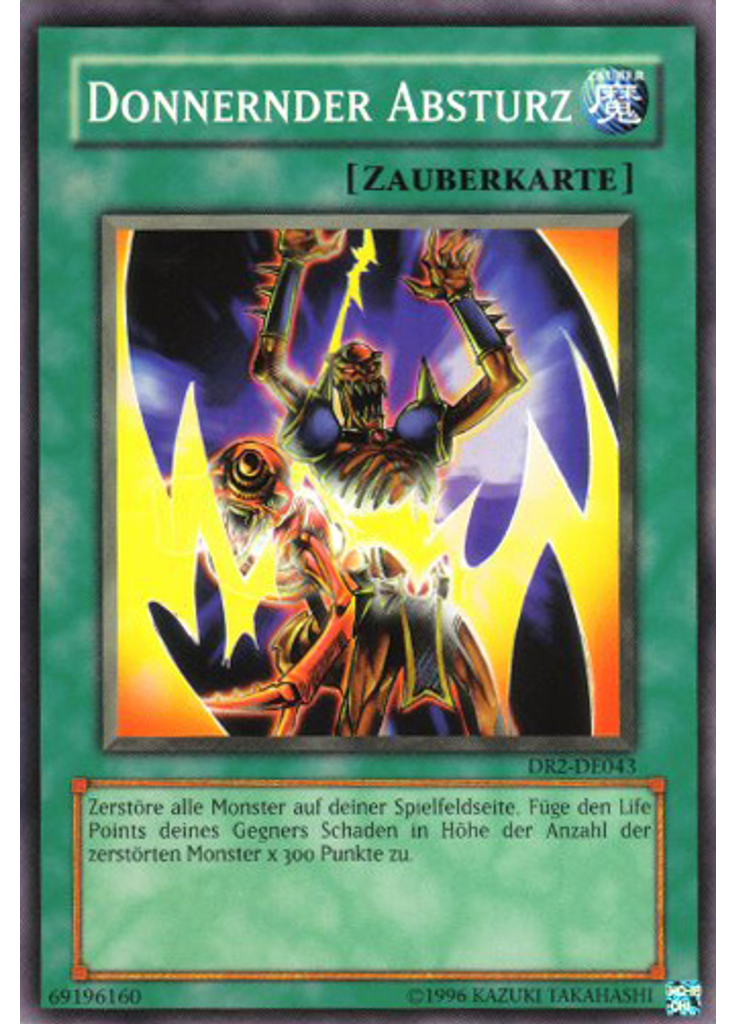 Donnernder Absturz