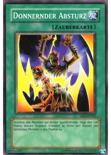 Donnernder Absturz