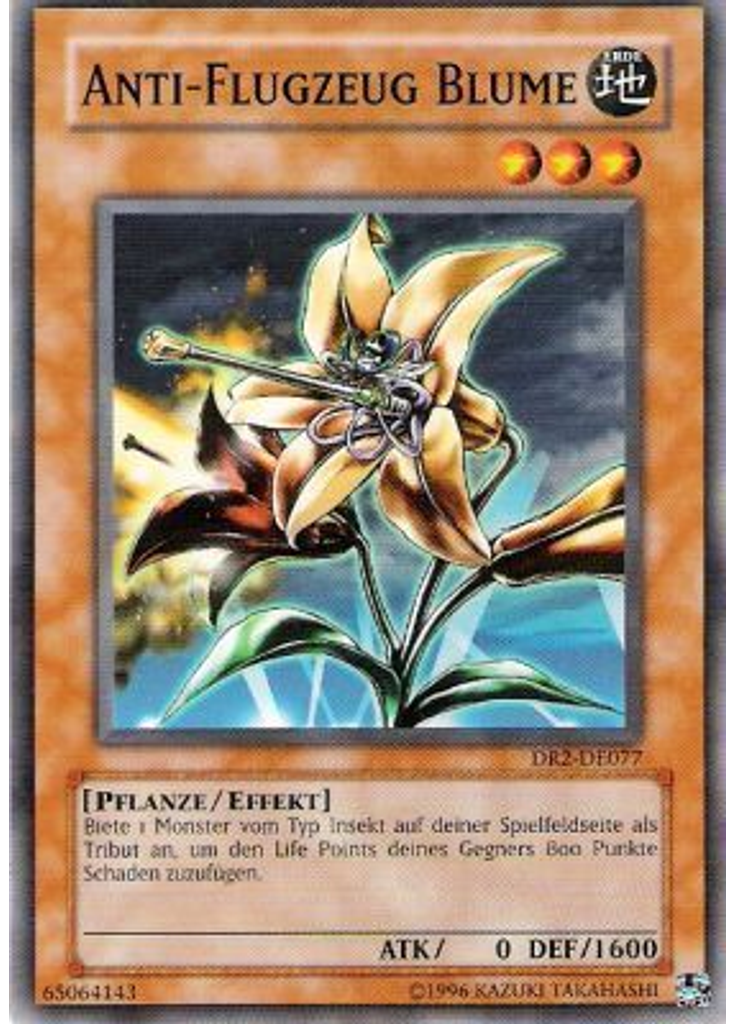 Anti-Flugzeug Blume