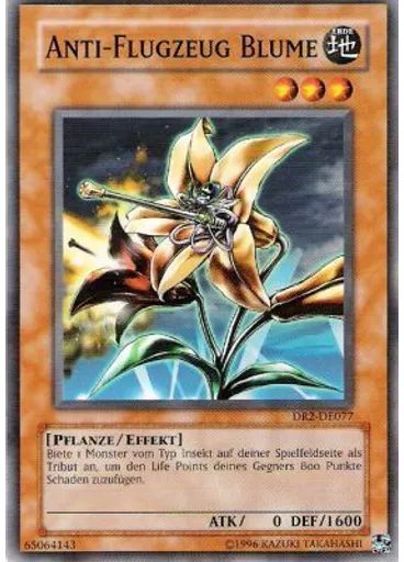 Anti-Flugzeug Blume