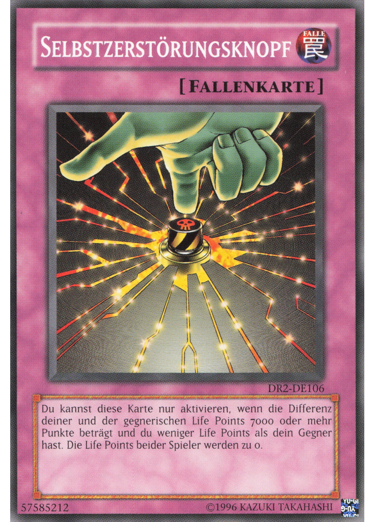 Selbstzerstörungsknopf
