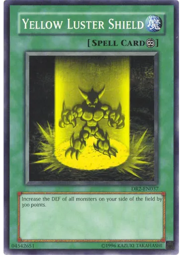Yellow Luster Shield — Dark Revelation Volume 2