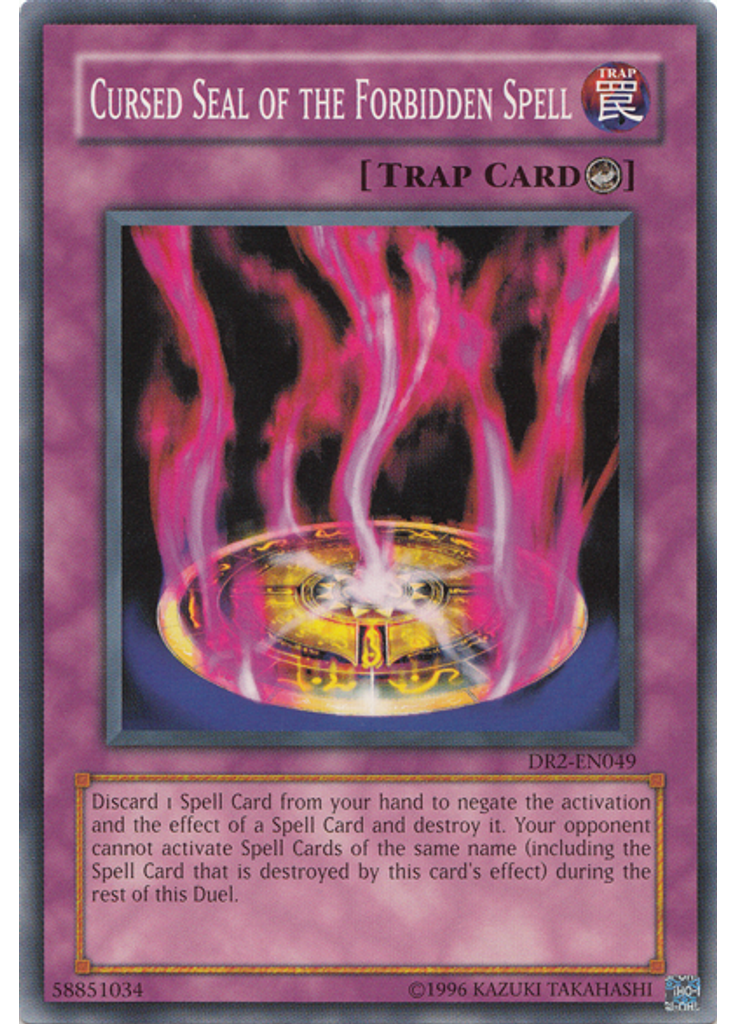 Cursed Seal of the Forbidden Spell