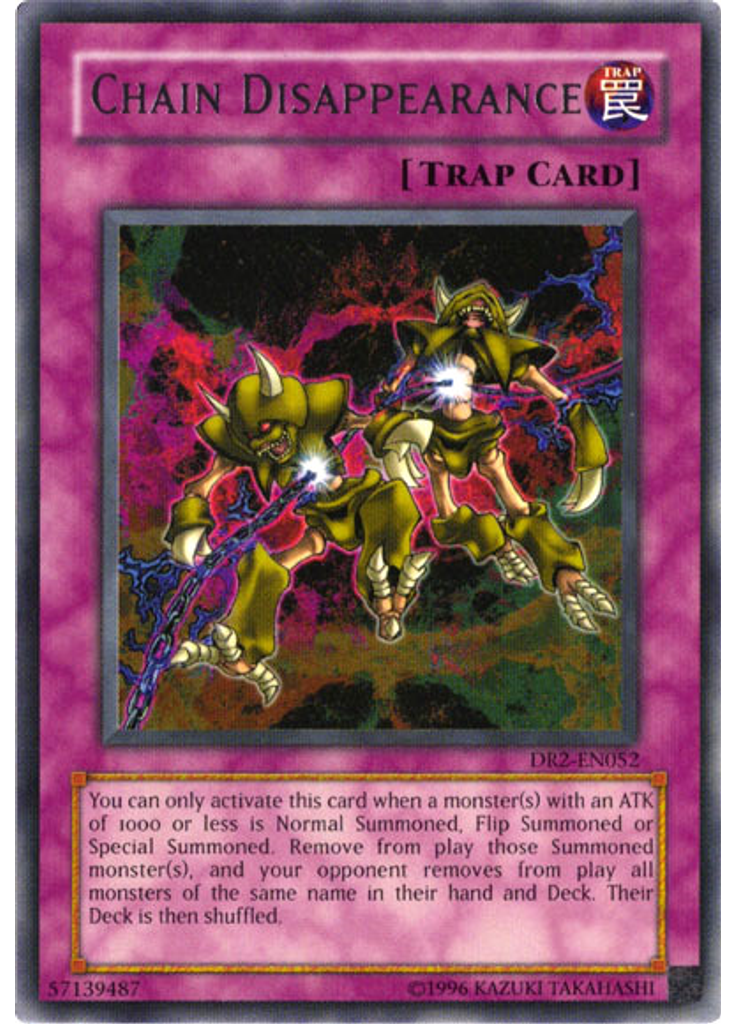 Chain Disappearance