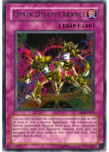 Chain Disappearance