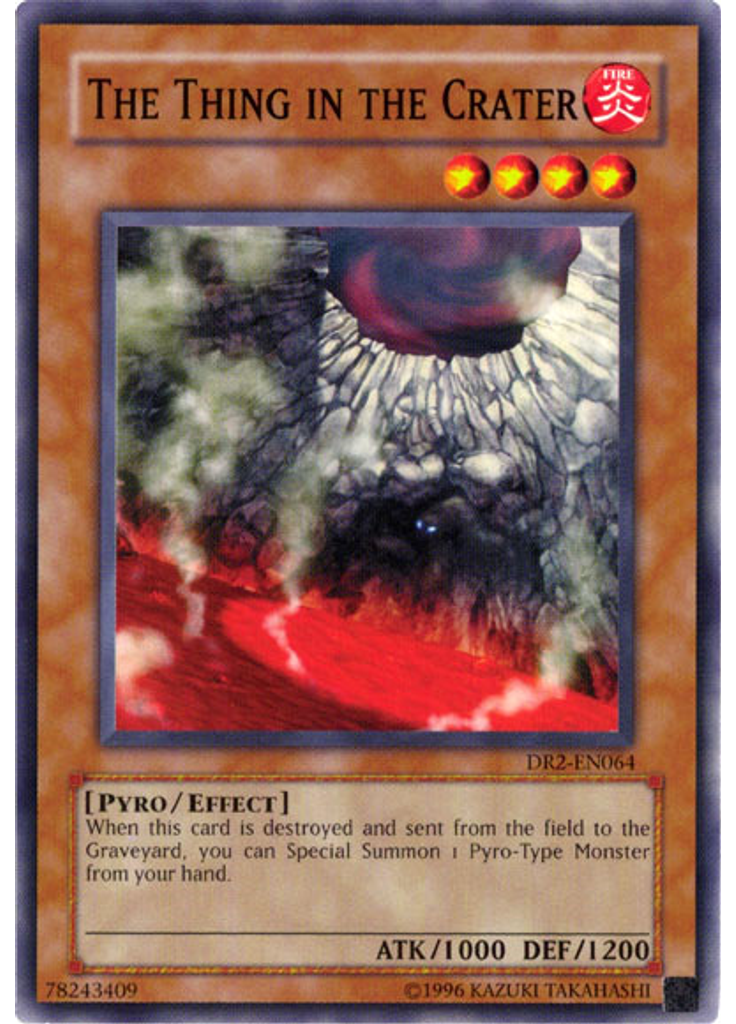 The Thing in the Crater